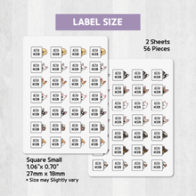 Load image into Gallery viewer, Custom Iron-On Clothing Name Label Stickers Personalized Fabric Textile Label Custom Personalized Iron-on Iron Laundry Washable Washer-safe Dryer-safe Name Label Sticker for Clothing Clothes Textile Fabric Care Label Tag for Kids Back to School Daycare Camp Sports Birthday Gift Present Friends Team Labelling US Canada
