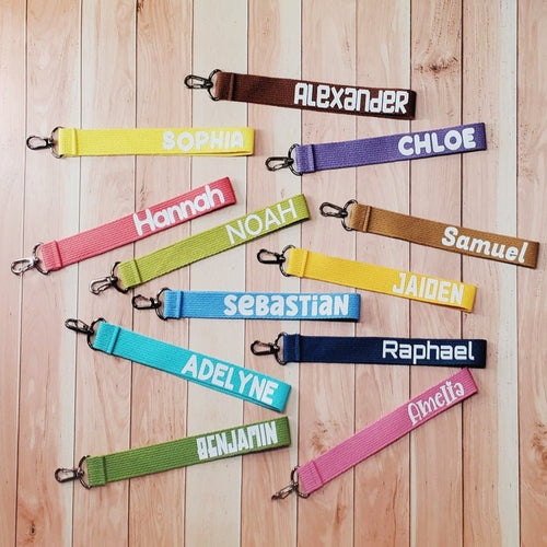 [Bag Tag] Cotton Color 25mm Webbing Strap Bag Tag Custom Personalized Gift Present Goods Kids Party School Daycare Camp Sports Canada