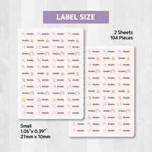 Load image into Gallery viewer, [Name Label] Unicorn Name Label Custom Personalized Gift Present Goods Kids Party School Daycare Camp Sports Canada
