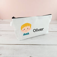 Load image into Gallery viewer, [Pouch Bag] Pencil Case Pouch Bag Custom Personalized Gift Present Goods Kids Party School Daycare Camp Sports Canada
