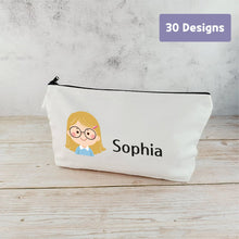 Load image into Gallery viewer, [Pouch Bag] Pencil Case Pouch Bag Custom Personalized Gift Present Goods Kids Party School Daycare Camp Sports Canada
