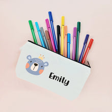 Load image into Gallery viewer, [Pouch Bag] Pencil Case Pouch Bag Custom Personalized Gift Present Goods Kids Party School Daycare Camp Sports Canada
