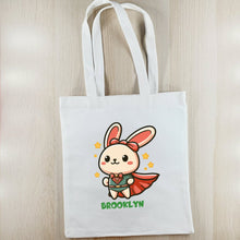 Load image into Gallery viewer, [Pouch Bag] Tote Shopper Bag Custom Personalized Gift Present Goods Kids Party School Daycare Camp Sports Canada
