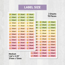 Load image into Gallery viewer, [Stick - On Clothing Label] Bee Label Custom Personalized Gift Present Goods Kids Party School Daycare Camp Sports Canada
