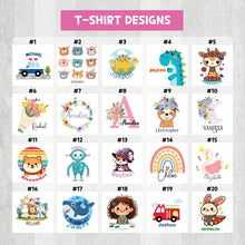 Load image into Gallery viewer, [T - Shirt] Short Sleeve Cotton T - Shirt Custom Personalized Gift Present Goods Kids Party School Daycare Camp Sports Canada
