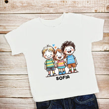 Load image into Gallery viewer, [T - Shirt] Short Sleeve Cotton T - Shirt Custom Personalized Gift Present Goods Kids Party School Daycare Camp Sports Canada
