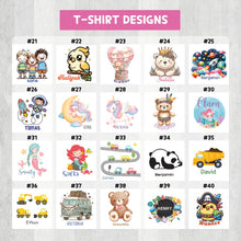 Load image into Gallery viewer, [T - Shirt] Short Sleeve Cotton T - Shirt Custom Personalized Gift Present Goods Kids Party School Daycare Camp Sports Canada
